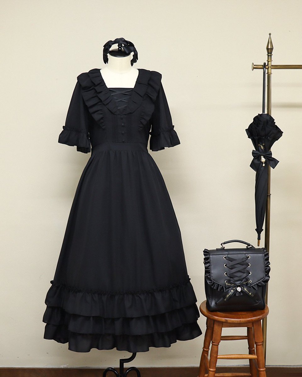 明日5/4(木)販売START📢 🏷Fluffy Frillロングワンピース Price