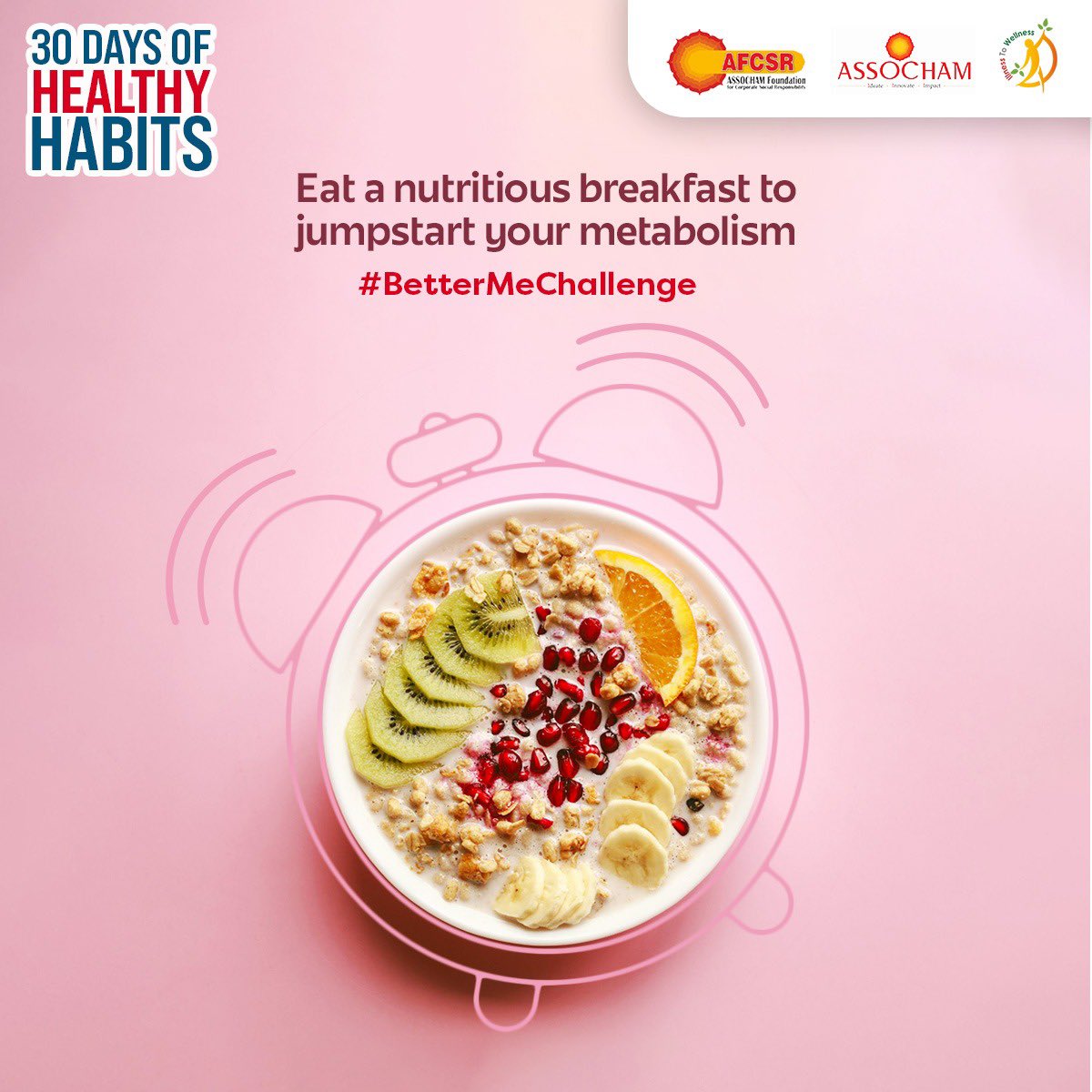 itwsays's tweet image. Start your day on the right foot with a nutritious breakfast! 

#IllnessToWellness #BetterMeChallenge #30DaysofHealthyHabits