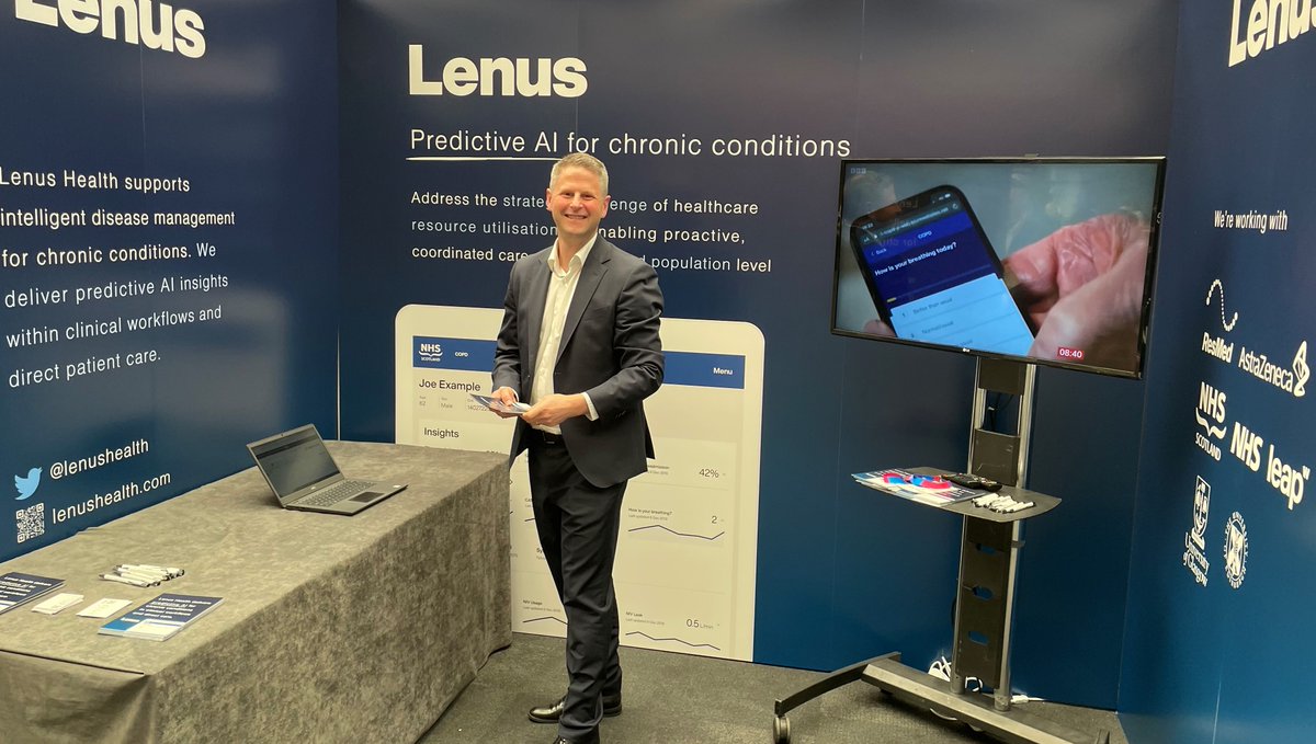 #TeamLenus have arrived in London for #LSXWorld

Check out stand 15 to learn more about our predictive #HealthAI for #ChronicConditions 👋

We can't wait to show you what we've been working on.

#HealthTech #AIinHealthcare