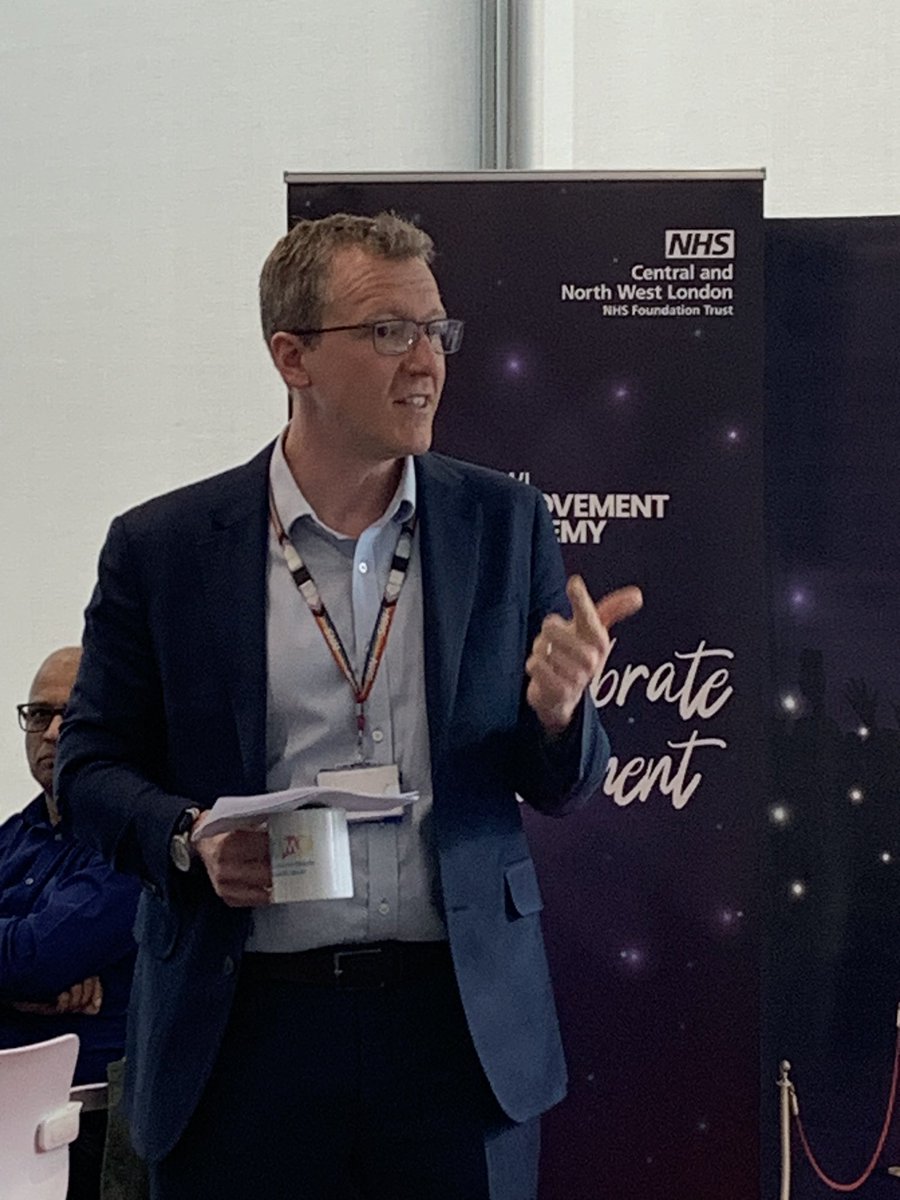 CNWLImprovement's tweet photo. Welcoming the stars of our Improvement Collaborative to the celebration:
Con Kelly, Chief Medical Officer
Ross Graves, Chief Strategy & Digital Officer
Talking about QI in CNWL strategy and importance of service user involvement
#iCollab @CNWLNHS https://t.co/N3wTexypL3