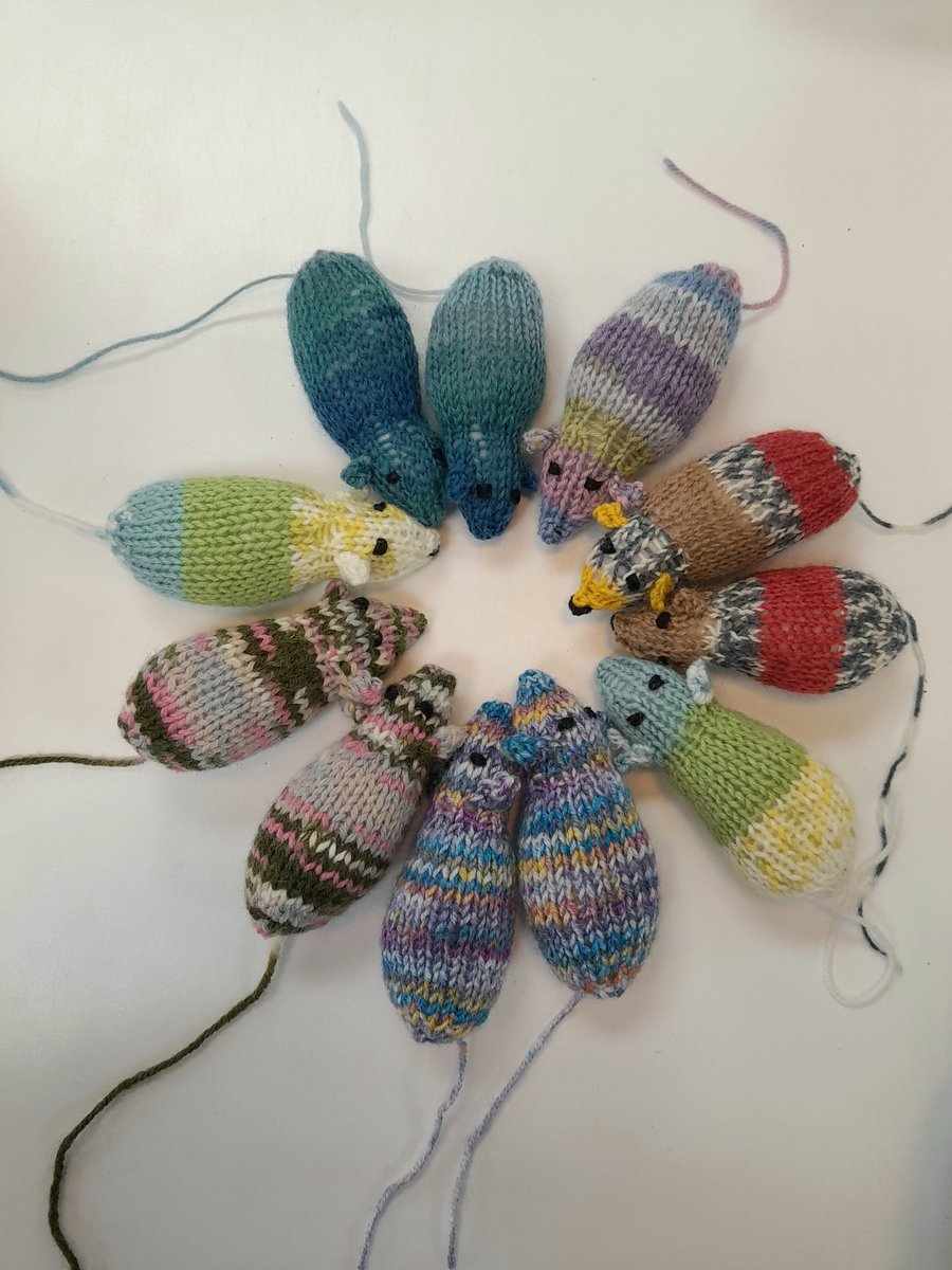 CatsKeighley's tweet photo. Our crafty customer has made more cat nip mice and catnip cats for us to sell!
They are the purrrfect present for our feline friends 😺
#crafts #fundraising #forthecats #crafts #handmadewithlove #catnipcats #catnipcats #wool #knitted https://t.co/6JWREK7tvD