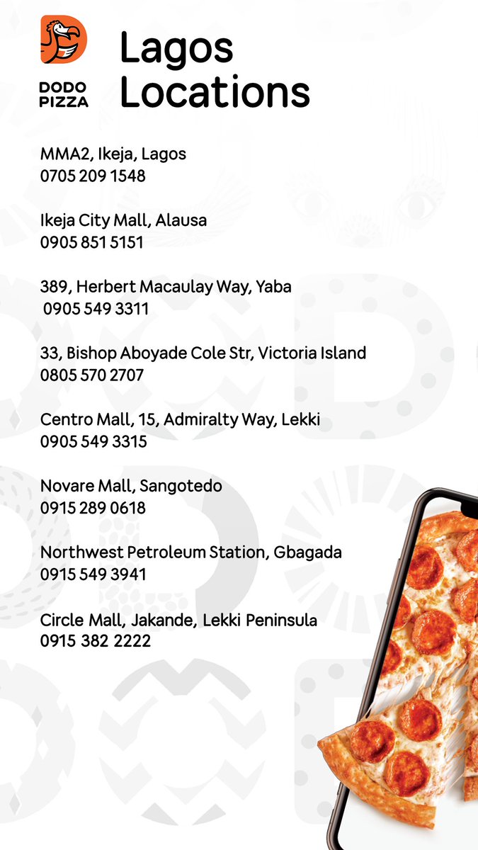 DODO Pizza Nigeria tweet media