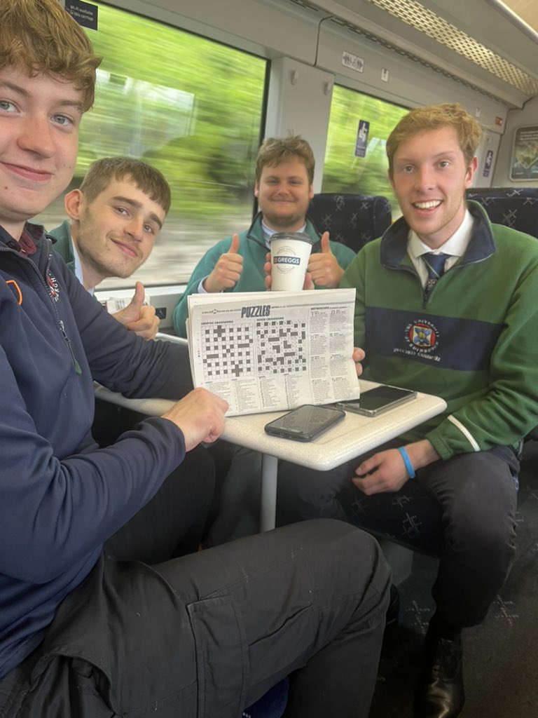 ediunicricket's tweet photo. Ladies and gents, a completed @MetroUK crossword. And people say elite athletes can’t be academic weapons too? @RobertGordonUni you could never. #boshhhh #crosswordbosh #aberdeenbosh https://t.co/pZDLm1yqbz