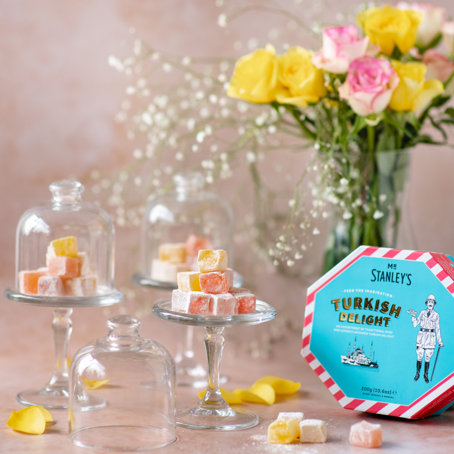 I love a garden tea party surrounded by all my animals, enjoying the must needed sunshine☀️

 One thing we never forget is my Rose &amp; Lemon Turkish Delight, the perfect tea party treat.

Shop here > bit.ly/40i5EzC