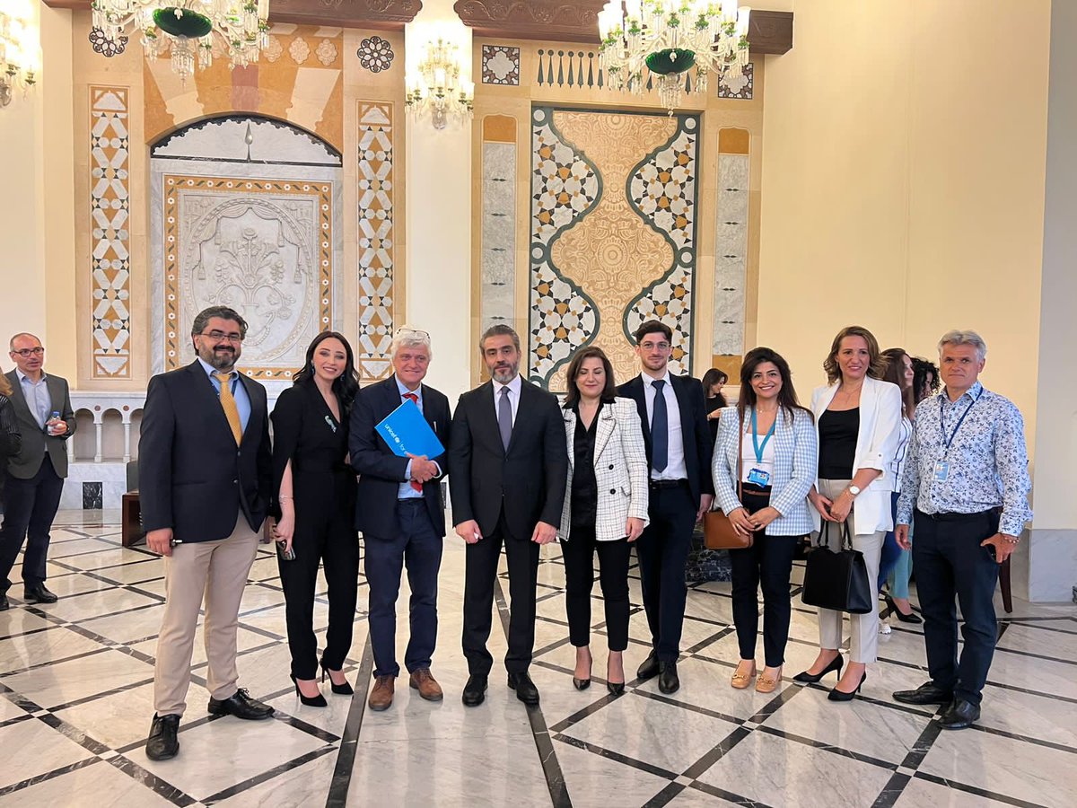 UNICEFLebanon's tweet photo. Yesterday, we launched #MICS2023 in #Lebanon, providing reliable data on #children's situation - fundamental to improving their lives. 
Thanks to the Presidency of the Council of Ministers and UNICEF's partners for their commitment to #ChildRights! https://t.co/fpH0vP4BtB