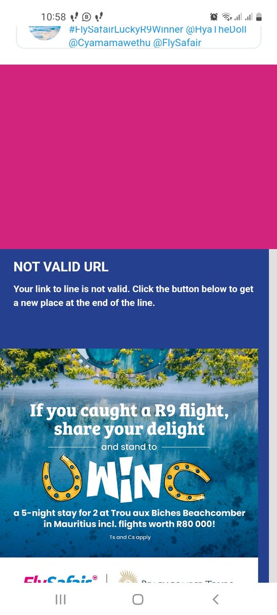 After waiting for 2 hours, i get this message really