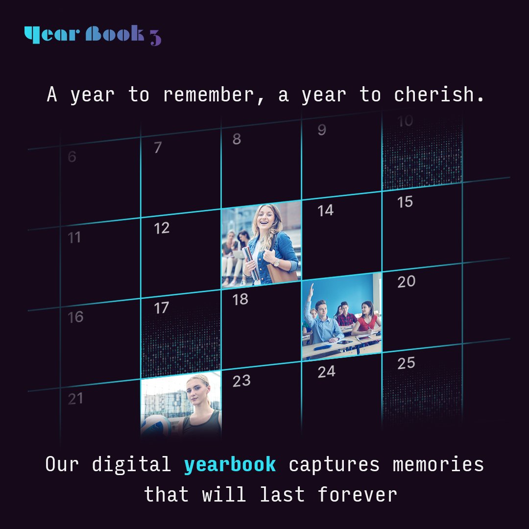 yearbookYB3's tweet photo. You made it through a challenging year and created memories that will last a lifetime. Save it with our digital yearbook and captures all those precious moments to cherish them forever!

#yearbook3 #memories #school #yearbook #yb3 https://t.co/OJObmjT7F6