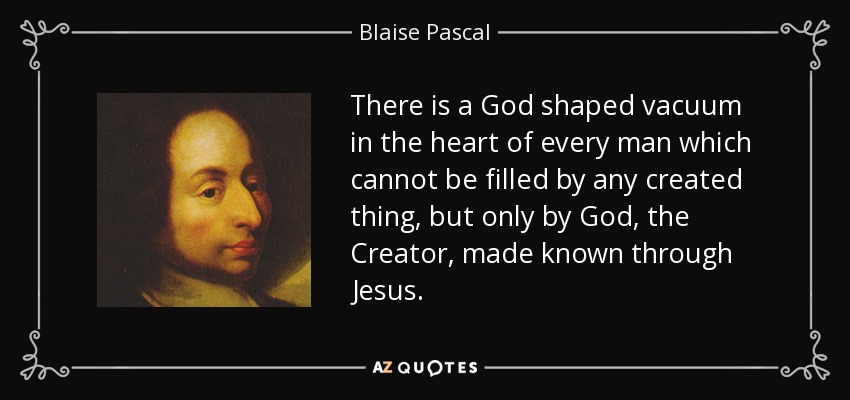 TrinityExeter's tweet image. What a wonderful quote from Blaise Pascal - a French mathematician, physicist, inventor, philosopher, and Catholic writer.