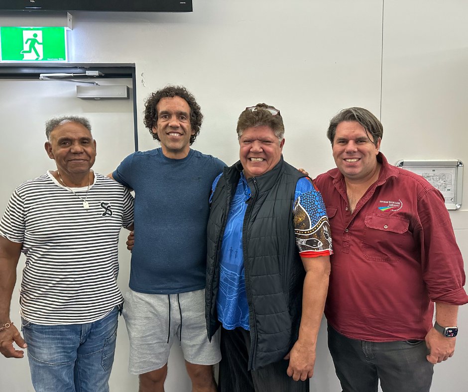 SQLandscapes's tweet photo. DINNER WITH AUNTY π½οΈ // Regional Agricultural Landcare Facilitator Geoff Reid connected fire practitioners and Githabul People Robbie Williams and Uncle Rob from #FireLore with #Bidjara Elder Aunty Pat. https://t.co/DdwJvnesiD