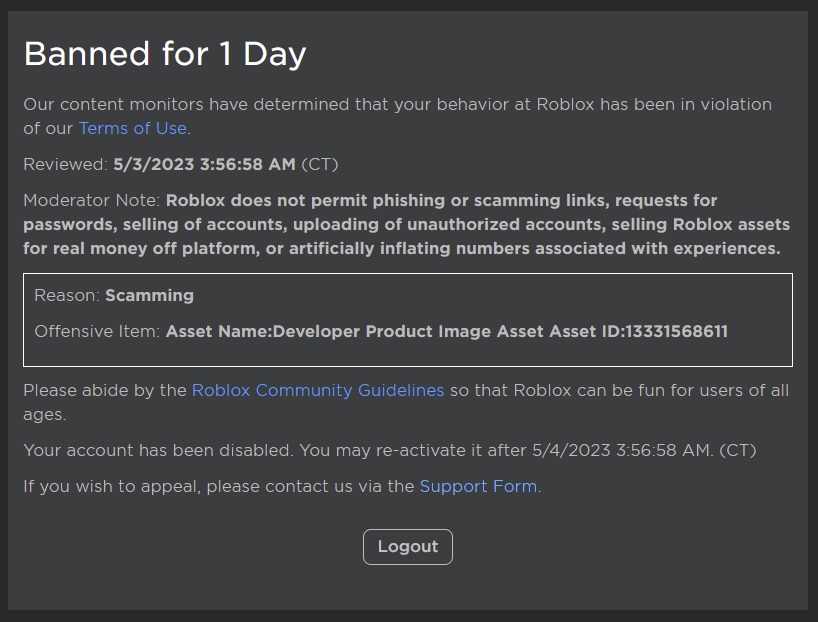 Are all robux images considered scam? - Game Design Support - Developer  Forum