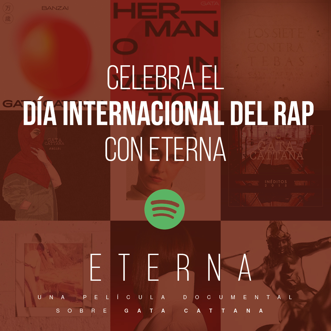 Gata Cattana fue una #rapera única, adelantada a su tiempo, cuyo ejército sigue expandiendo su legado.

🎧Recuerda que tienes en SPOTIFY LA PLAYLIST “#Documental #ETERNA” con todas las canciones: spoti.fi/3LPSRAE

#DÍAINTERNACIONALDELRAP ¡Abrimos hilo! ⬇️