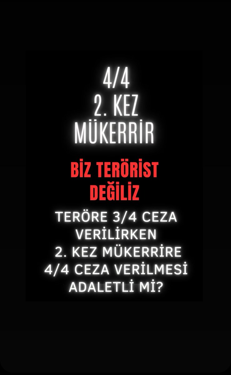 Gundem belli #GenelAf
❗sevdiklerimize kavusmak hedefimiz
❗4 te 4 cezanin artik kalkmasini brkliyoruz 
❗ <a href="/RTErdogan/">Recep Tayyip Erdoğan</a>  mahkum ve mahkum yakinlarini unutmayin <a href="/Akparti/">AK Parti</a>  oy istyorsa af verilmeli