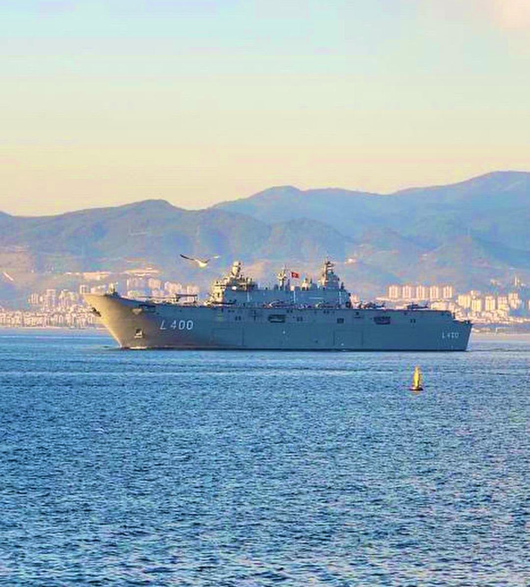 Ne de yakıştın İzmir Körfezimize🧿 #TCGANADOLU İzmir’de 🇹🇷