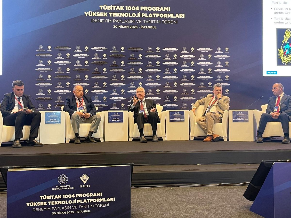 TÜBİTAK 1004 Mükemmeliyet Merkezi Destek Programı Yüksek Teknoloji Platformları kapsamında <a href="/istanbuledutr/">İÜ</a>  yöneticiliğinde INFLAM-IST platformunun deneyim paylaşımı proje yürütücüsü Prof. Dr. Ahmet GÜL tarafından gerçekleştirildi.