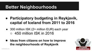 Matthijs85's tweet image. How to put participatory budgeting into practice: #democracy #democratie #edemocracy #tech
🇬🇧 citizens.is/portfolio_page…
🇳🇱 westbegroot.amsterdam.nl/plannen
🇮🇸  citizens.is/portfolio_page…