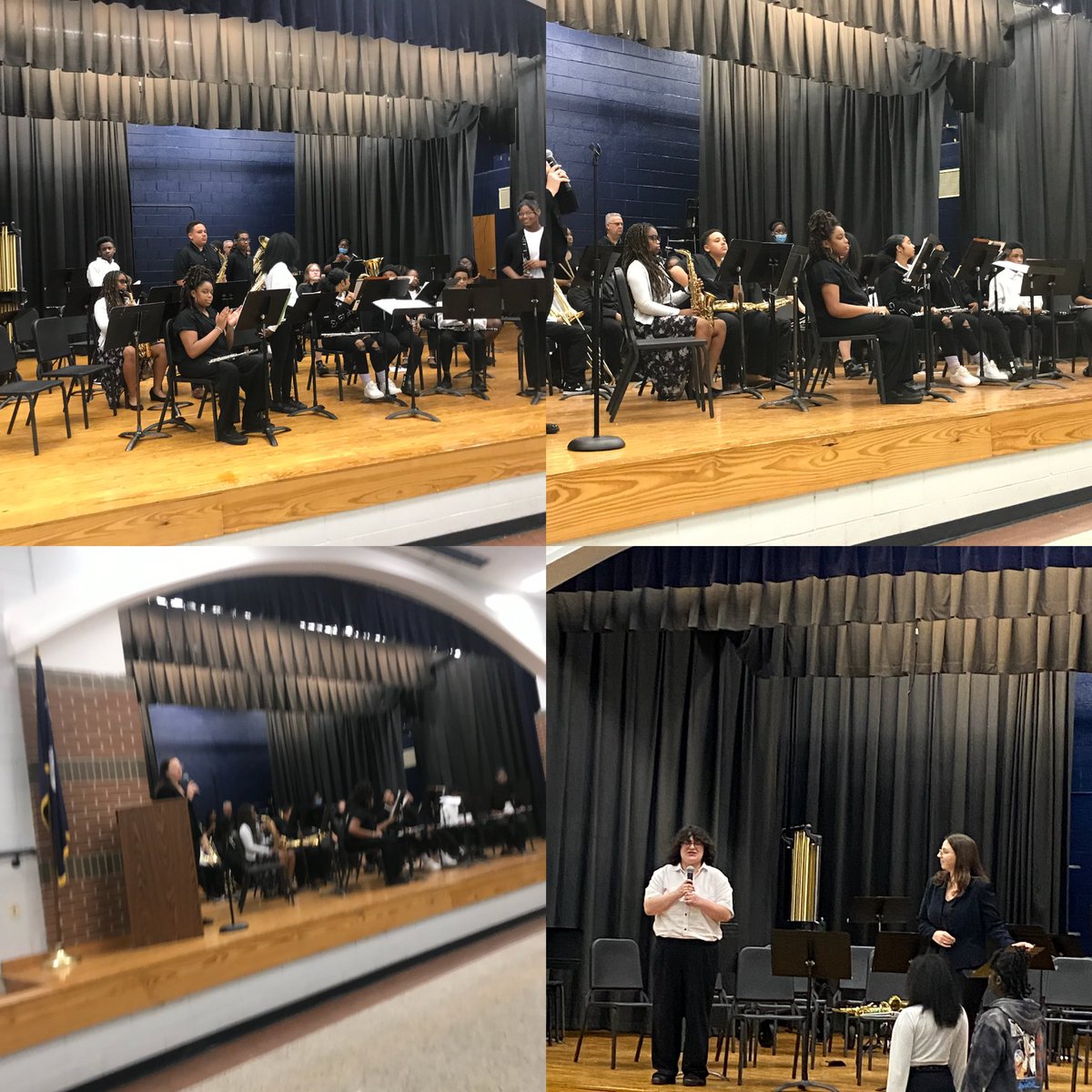 schofieldmiddle's tweet image. Outstanding Job! ~ 7th &amp;amp; 8th Grade Students performed in the Spring Band Concert led by our Band Director Ms. Shealy #GoRams