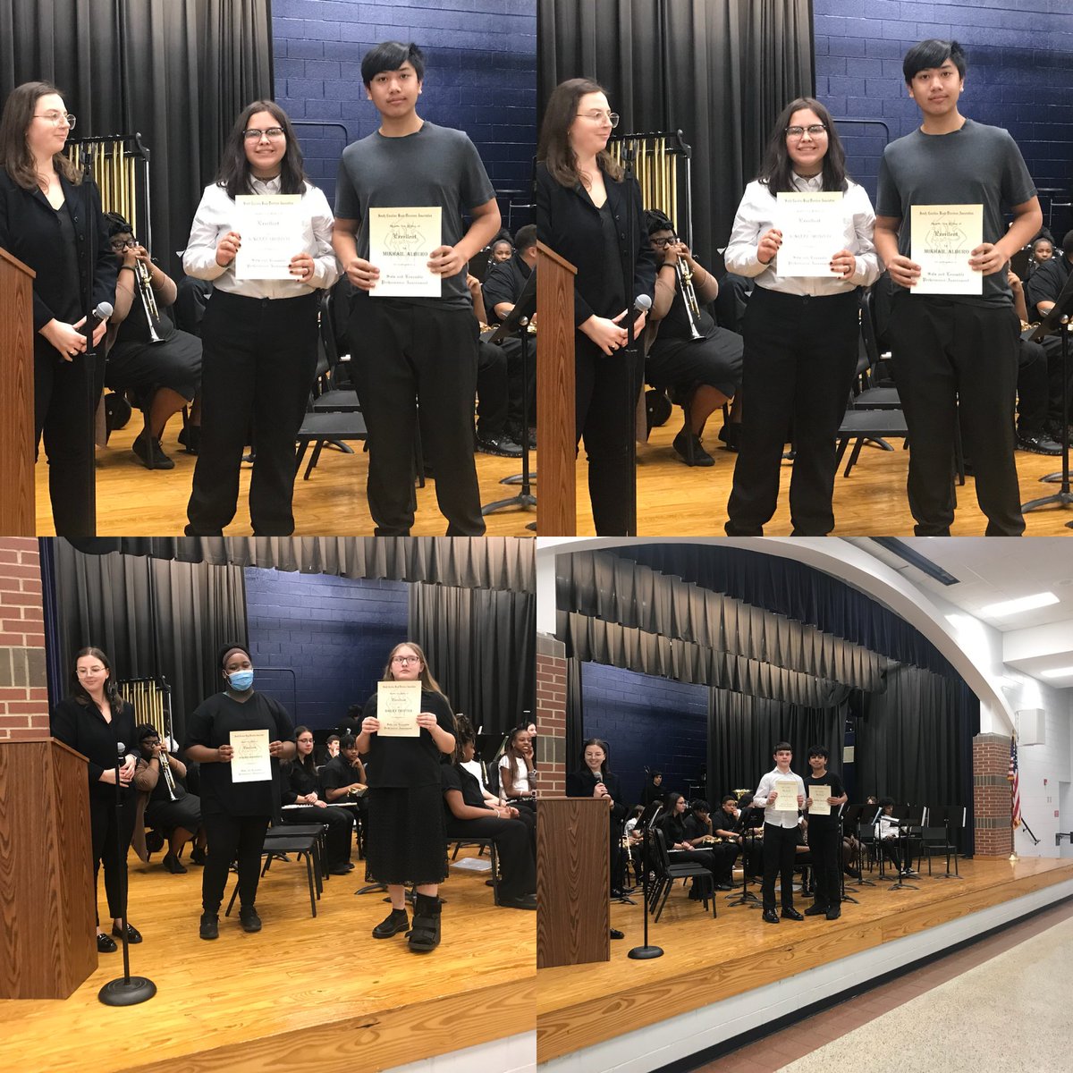 schofieldmiddle's tweet image. Outstanding Job! ~ 7th &amp;amp; 8th Grade Students performed in the Spring Band Concert led by our Band Director Ms. Shealy #GoRams