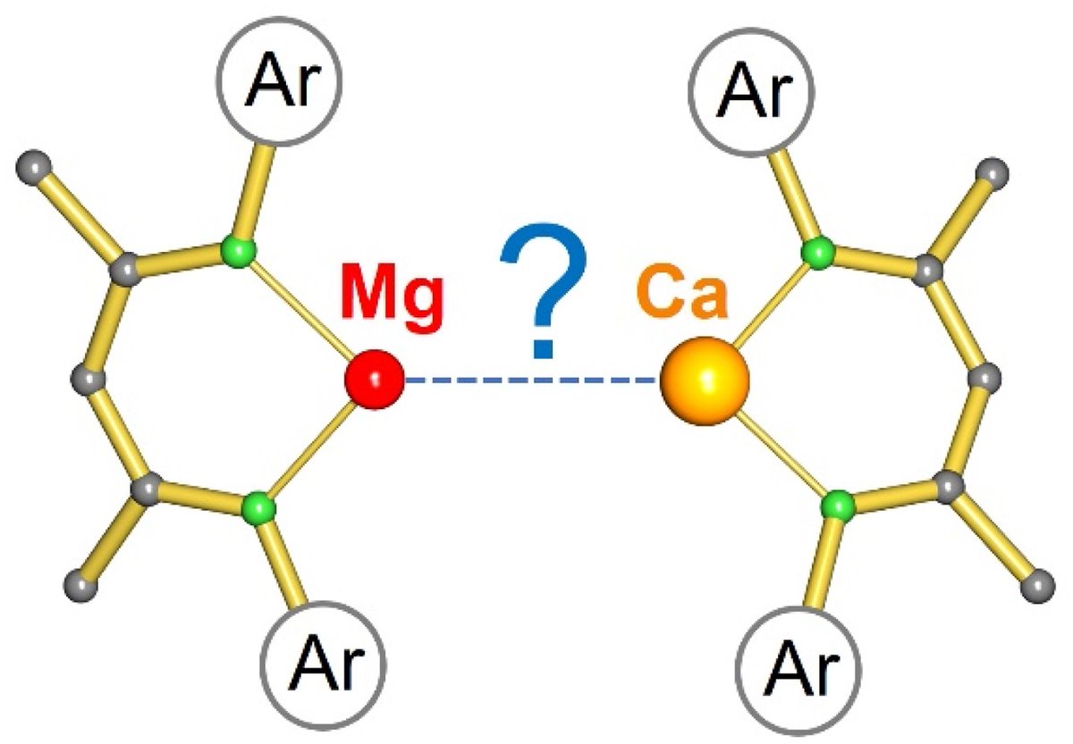NEW in <a href="/ChemicalScience/">Chemical Science</a> 📢 On the existence of low-valent magnesium–calcium complexes by Sjoerd Harder et al. at <a href="/UniFAU/">FAU Erlangen-Nbg</a> 

Read it here today ➡️ ow.ly/JGf550ObBTY