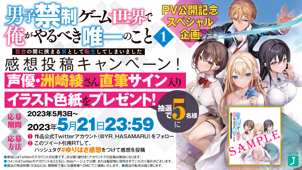 男子禁制ゲーム世界で俺がやるべき唯一のこと』公式＠小説11巻発売