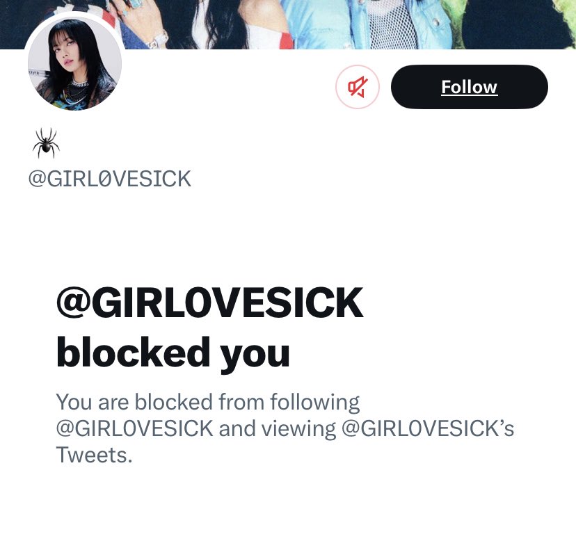 They’re back and we’re blocked. Please mass report this account <a href="/GIRL0VESICK/">🕷️</a>.