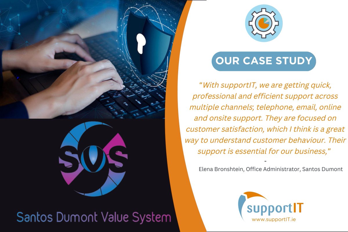 supportITIre's tweet image. The main requirements of the support for Santos Dumont was a dynamic, responsive service and persistent follow-up for those users who were travelling.

Read our case study on supportIT’s tailored IT solutions for Santos Dumont, here: lnkd.in/gGX5T7kj

#ITInfrastructure