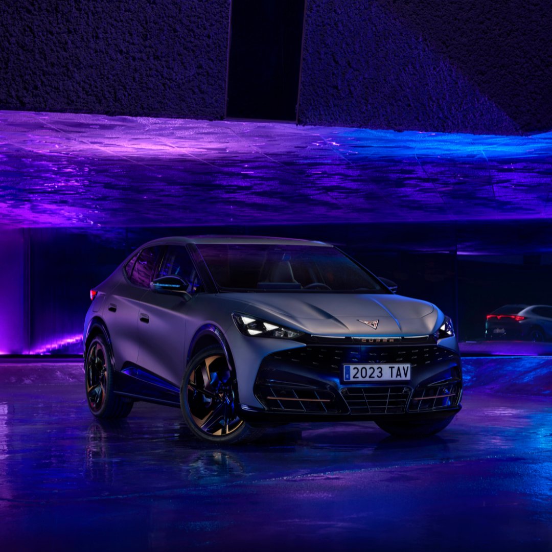 Autoingros's tweet photo. Siete pronti a scoprire la nuova CUPRA Tavascan? L'auto sportiva completamente elettrica che unisce design, prestazioni e tecnologia all'avanguardia.

#Autoingros #CUPRA #CUPRATavascan #autoelettrica #design #prestazioni #tecnologiaavanzata #guidaemozionante #tecnologia https://t.co/UfUAvJMaNN
