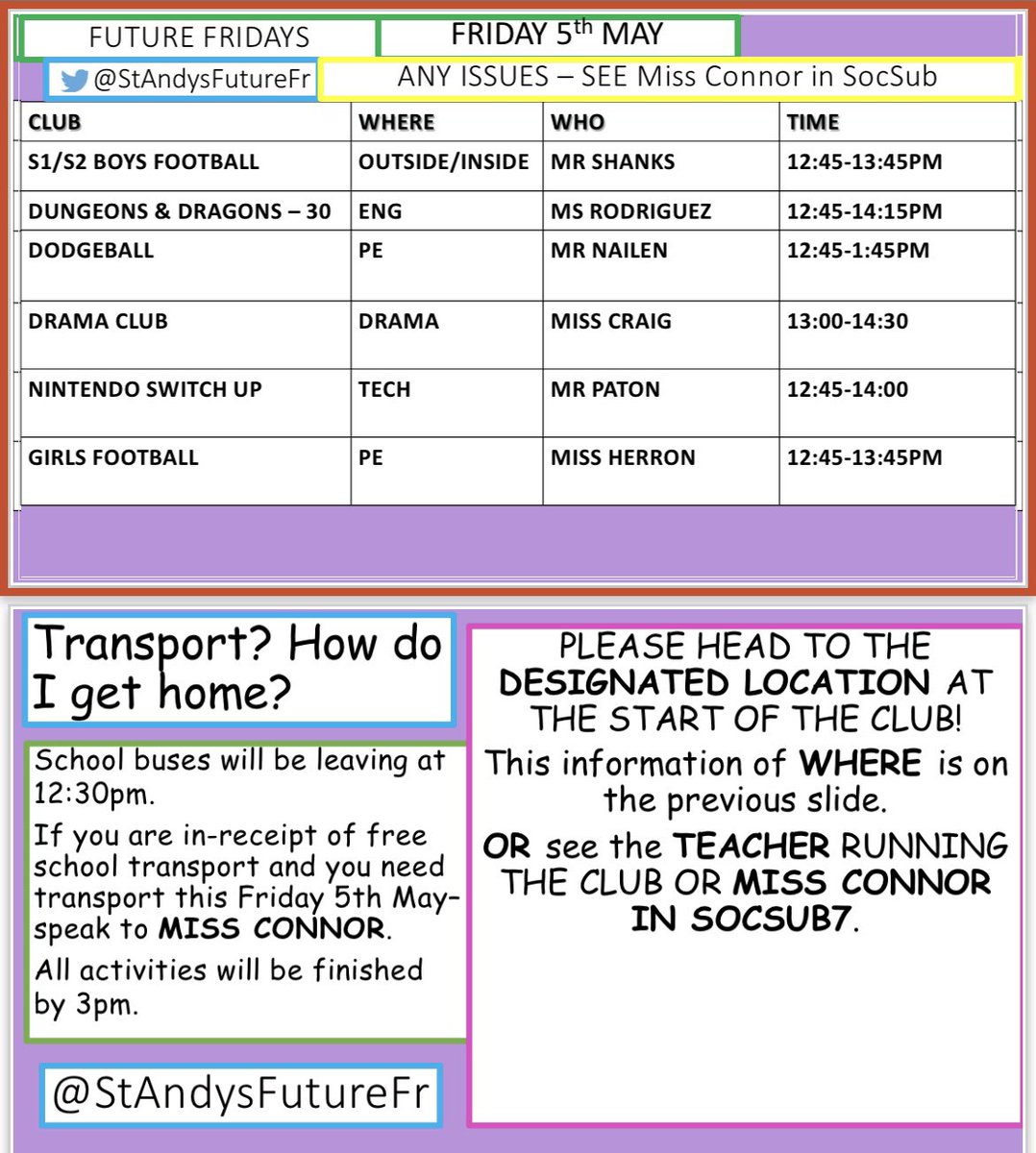 St.Andrew’s HS Future Fridays tweet media