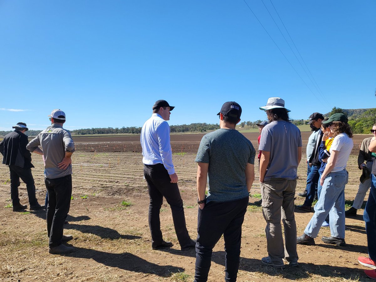Another field visit with UQ Plant Breeding students.#plantbreeding #UQ