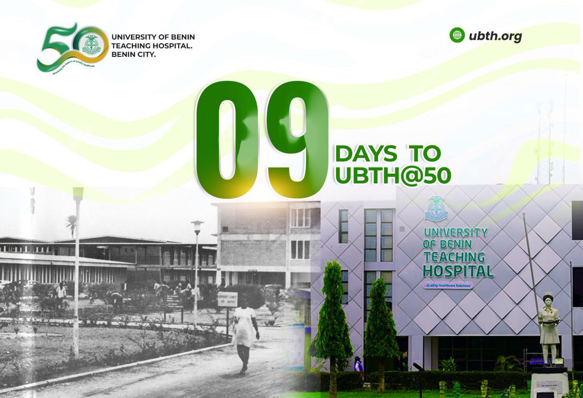 ubthng's tweet photo. As we approach our 50th anniversary, we are excited to continue our mission of providing exceptional care.
๐๐ ๐ฃ๐๐๐ข๐ ๐๐๐๐.
๐๐ ๐๐๐๐.
๐๐ ๐๐๐ ๐๐๐๐ก ๐๐๐๐๐๐
๐๐ ๐ ๐ก๐๐๐ฃ๐ ๐๐๐ ๐๐ฅ๐๐๐๐๐๐๐๐.
#UBTHat50 #UBTHCommunity #UBTH50thAnniversary https://t.co/LTYtG5JsT1