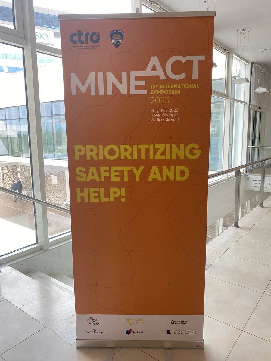 SITEScandinavia's tweet photo. Opening of the 19th international symposium of mine action. #mineaction #emergencyresponseukraine https://t.co/mGVYyGhgeE