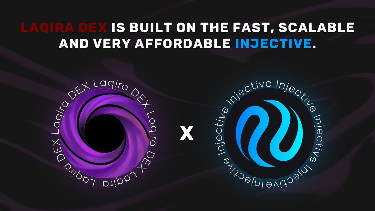 Skitl0ff's tweet photo. #LaqiraDEX @LaqiraProtocol will be released together with the SPOT and Future markets. Users can also exchange their assets directly. Laqira DEX was built on the fast, scalable and very affordable @Injective_ Network!

#injective #inj $inj #defi #blockchain #PoweredByInjective https://t.co/Vs5OuBeALR