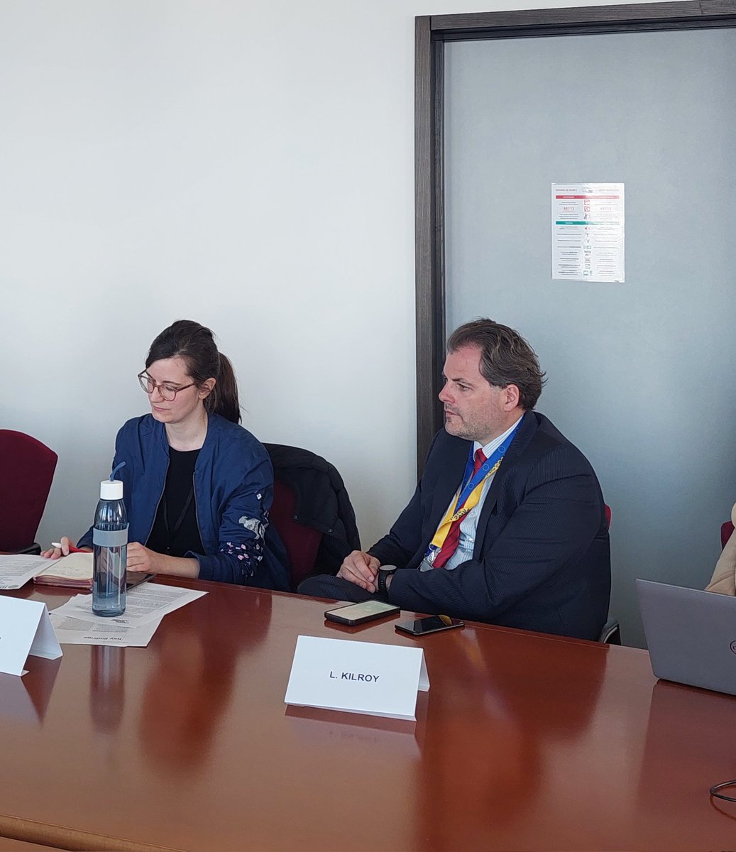 IDEAIreland's tweet image. "#EYS is everyone's responsibility and has to be both a global and a whole of government approach. We need to prioritize skills for sustainability and the green transition through lifelong learning" says Leo Kilroy, Education and Skills Attaché at Ireland's Perm Rep at the EU.