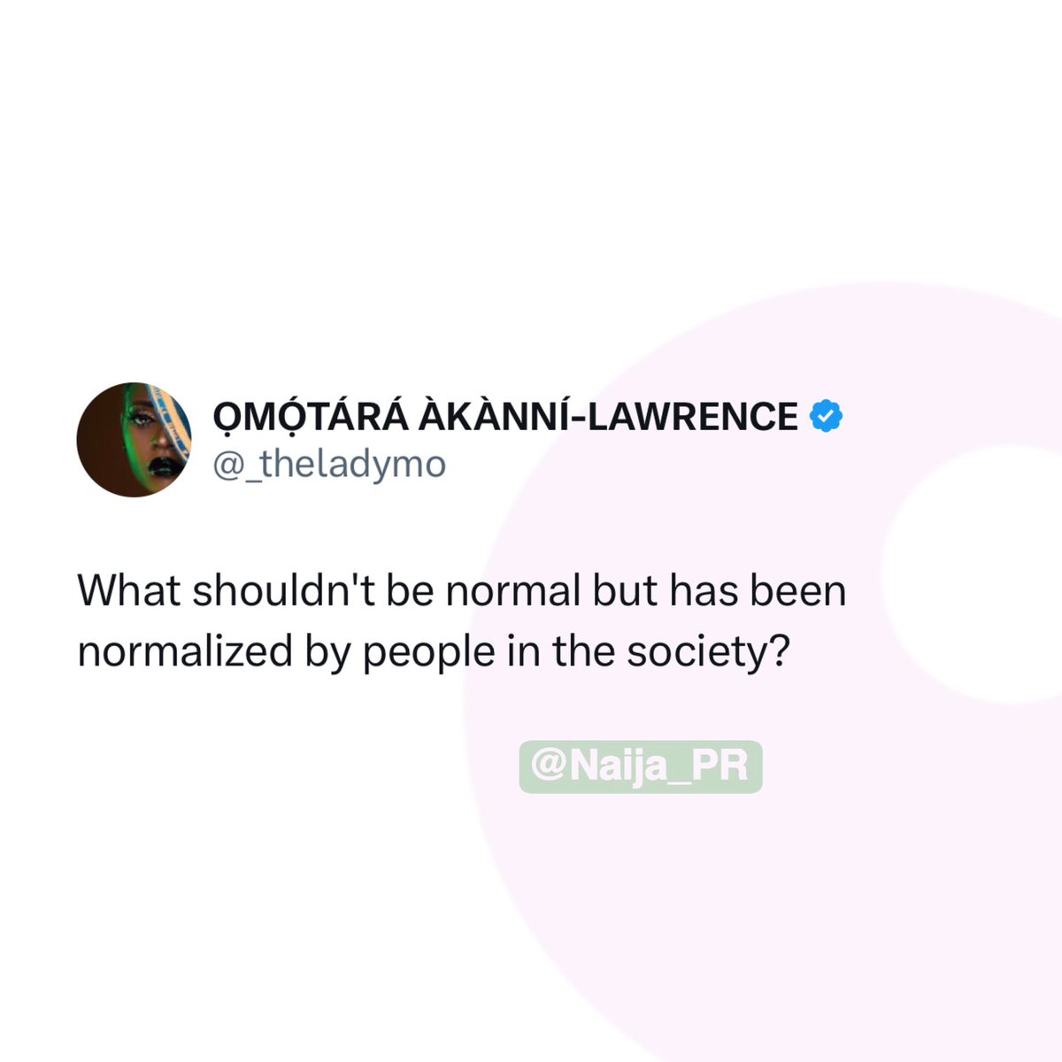 Naija_PR's tweet image. What can you think of?