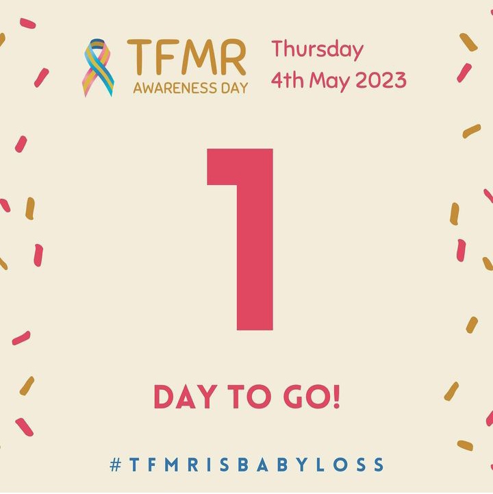 Join us on Instagram tomorrow for 24 hour event marking the 2nd Annual #TFMRAWARENESSDAY.
Full schedule here -&gt; tfmrawarenessday.com/schedule2023

<a href="/TFMRIRE/">TFMR Ireland</a> <a href="/TFMRMamas/">TFMR MAMAS</a> 

#TFMRISBABYLOSS