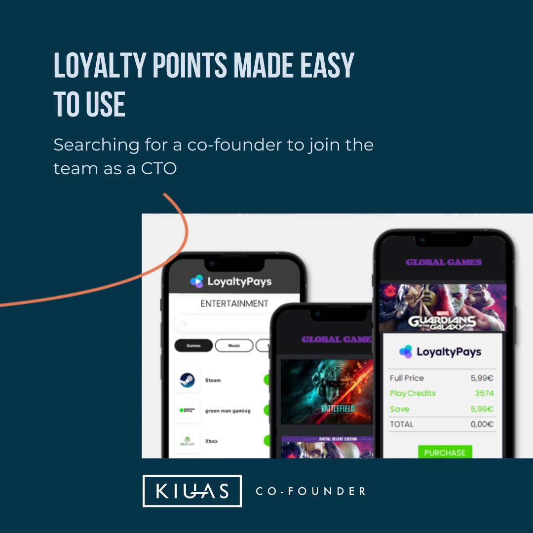 Looking to change your career as an entrepreneur but don’t necessarily have the idea or the guts to get started alone? You don’t have to! 
Kiuas Co-Founder connects startups with people interested in working there.
Check out these startups from Co-Founder: cofounder.kiuas.com