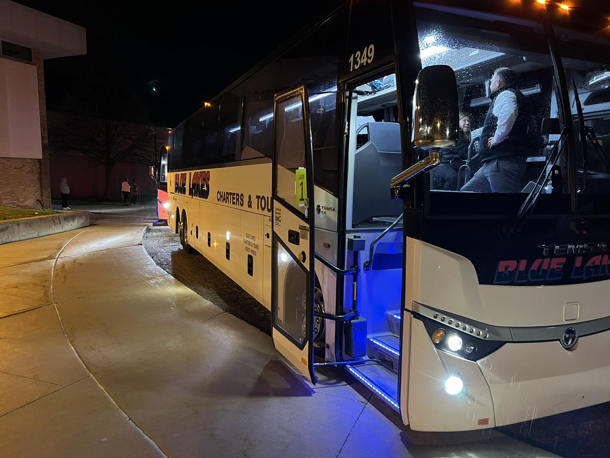 We’re off!