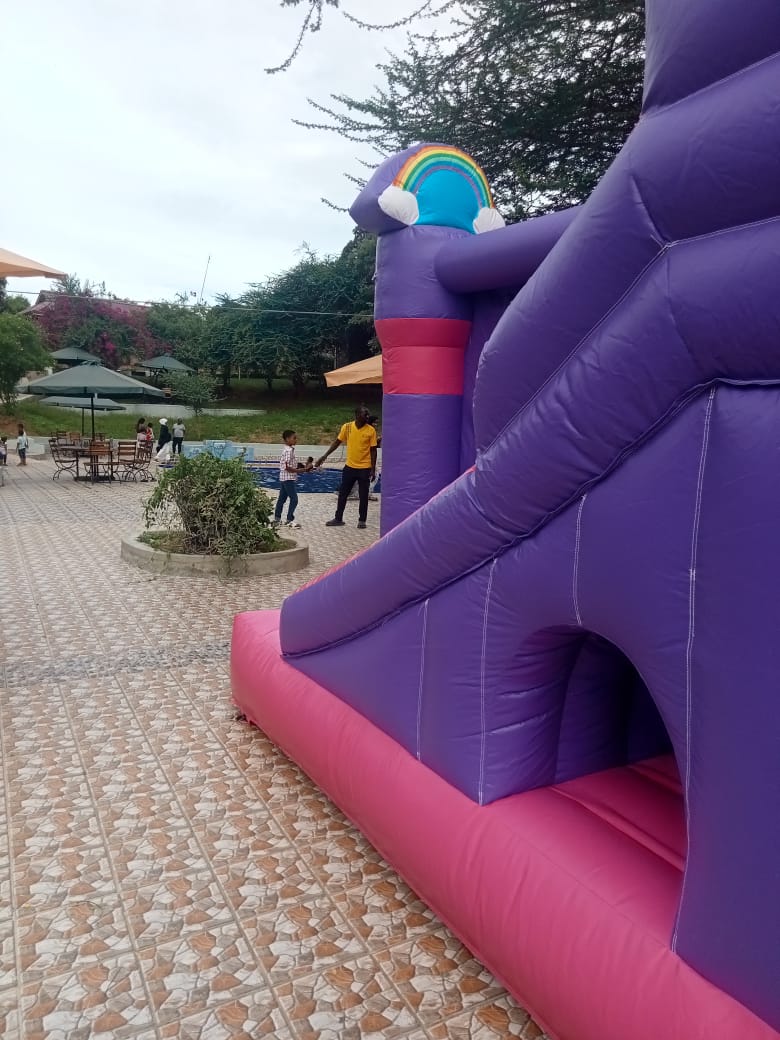 Our #KidsArena is equipped with modern play facilities #BouncingCastle #KidsPool and more..