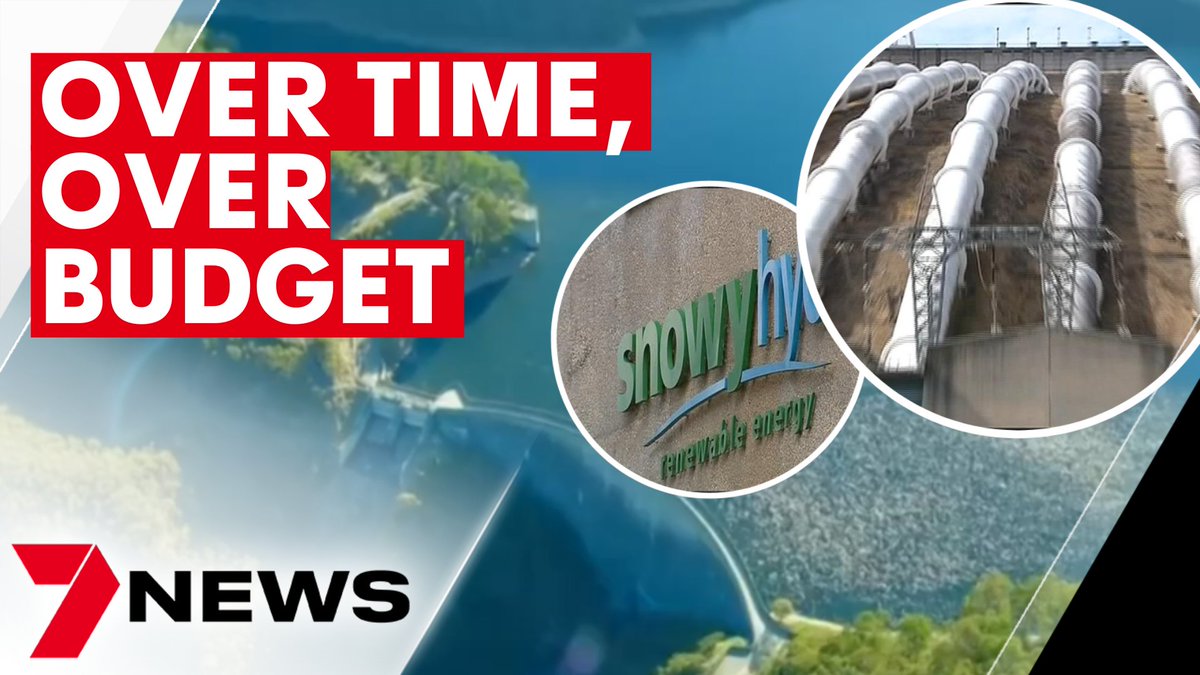 It's already over time and over budget, now the Snowy Hydro project has been delayed again. The scheme that was meant to backstop our shift to renewables won't be ready until at least 2029. And having started at $2 billion, it'll now cost more than $10bn. youtu.be/cZ9QyIsbJsU