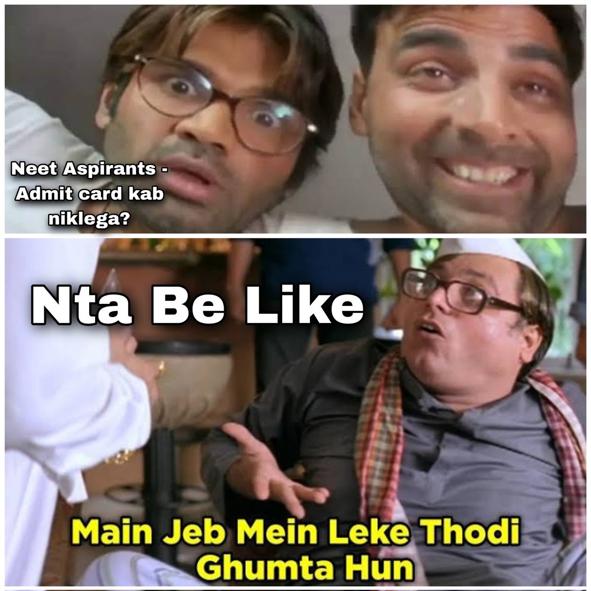 ChangeMakersOf3's tweet photo. Neet Admit card
#NEETUG #NEETUG2023POSTPONE #NEETUG2023 #neetadmitcard #neet https://t.co/1tsAI6o5rB