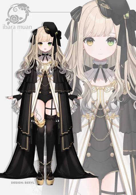 【お仕事】 茨むあんさん()の新モデルのデザイン担当させていただきました よろしくお願いいたします