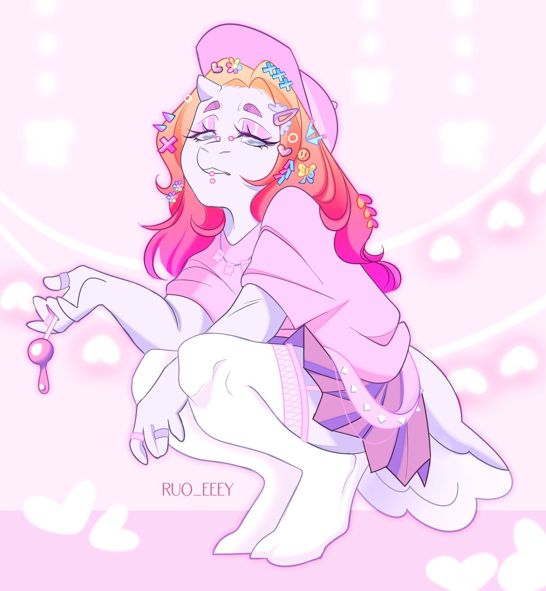 Ruo_eeey's tweet photo. Lazy art kk https://t.co/CNwxqf5PE2
