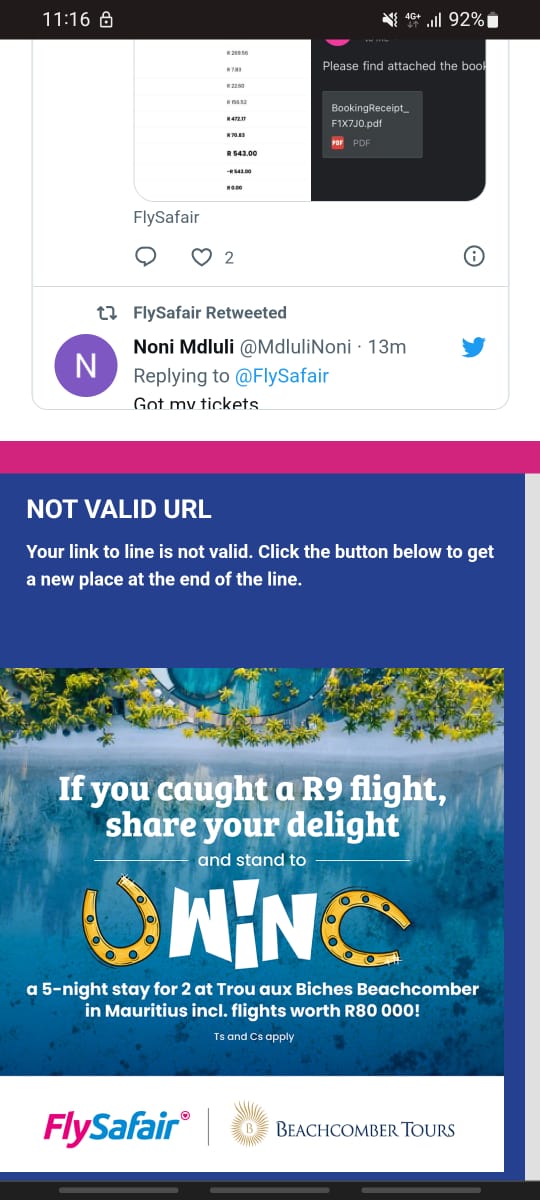ThatoMsimanga4's tweet photo. @FlySafair which one is this one?😭😭😭 https://t.co/wGav4WeGp2