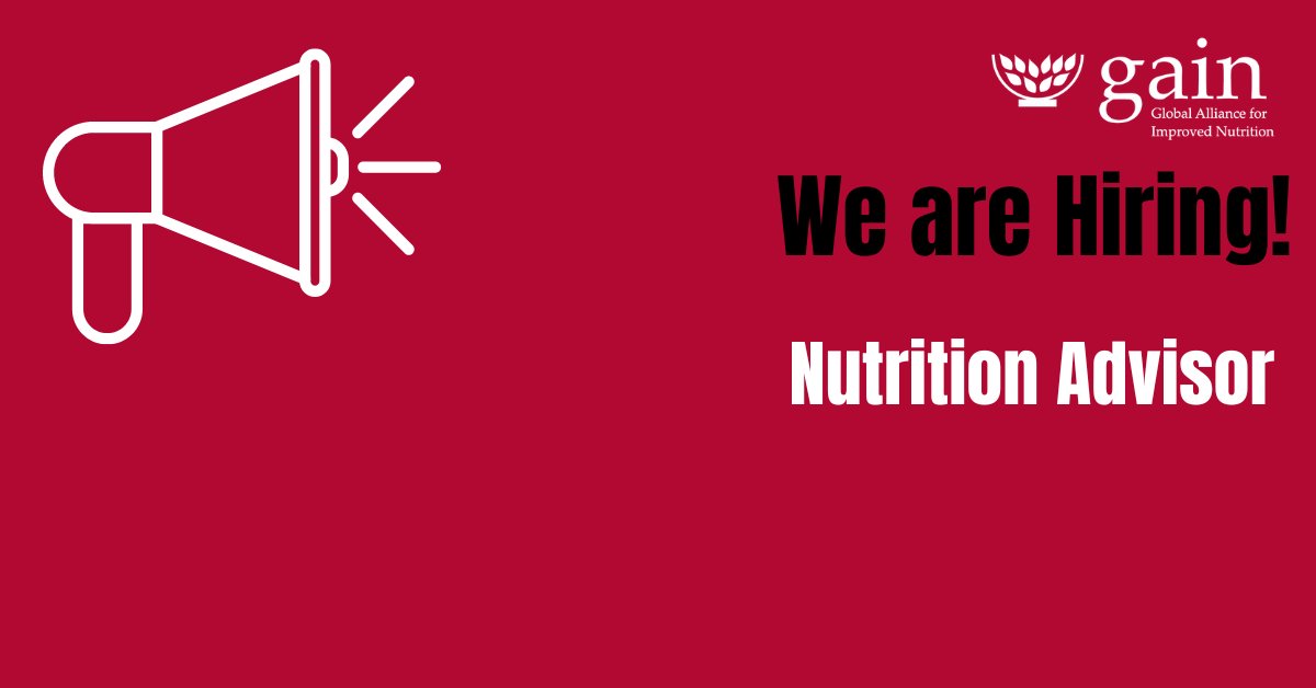 We are hiring. 
jobs.gainhealth.org/vacancies/966/