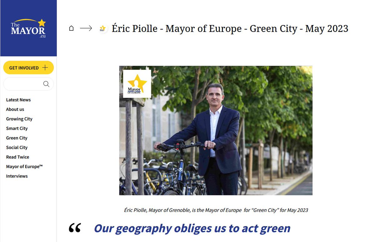 ICLEI Europe (@iclei_europe) on Twitter photo #ICLEIMember <a href="/GreenGrenoble22/">🌱 Grenoble, European Green Capital 2022 🇪🇺</a> 🇫🇷 says #sustainable transformation is "unthinkable" without social justice 📰<a href="/eu_mayor/">TheMayor.EU</a>
Read to see Grenoble's valuable contributions to our network 🌐& the work that is possible for greener cities when we all work together 🤝themayor.eu/en/ric-piolle-… #ICLEIMember <a href="/GreenGrenoble22/">🌱 Grenoble, European Green Capital 2022 🇪🇺</a> 🇫🇷 says #sustainable transformation is "unthinkable" without social justice 📰<a href="/eu_mayor/">TheMayor.EU</a>
Read to see Grenoble's valuable contributions to our network 🌐& the work that is possible for greener cities when we all work together 🤝themayor.eu/en/ric-piolle-…