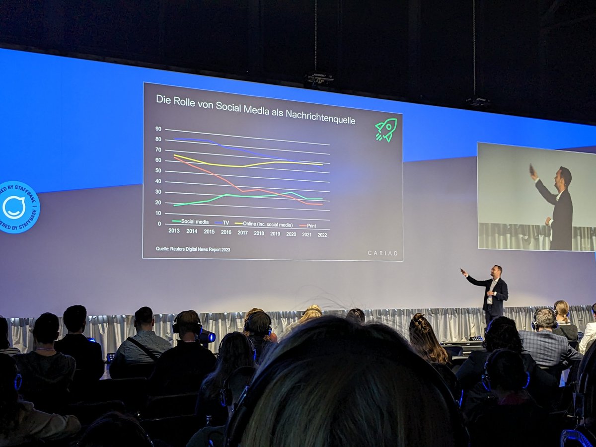 Judith Alpmann (@jalpmann) on Twitter photo LinkedIn ist auch #interneKommunikation, sagt <a href="/MiManske/">Michael Manske</a>.
Eine erfolgreiche CEO-Positionierung braucht:
📍klare Strategie,
📍Commitment des #CEO,
📍klare Formate.
Aber: LinkedIn ist kein Allheilmittel - die Zielgruppe entscheidet über die Plattform, nicht andersherum.
#voices23 LinkedIn ist auch #interneKommunikation, sagt <a href="/MiManske/">Michael Manske</a>.
Eine erfolgreiche CEO-Positionierung braucht:
📍klare Strategie,
📍Commitment des #CEO,
📍klare Formate.
Aber: LinkedIn ist kein Allheilmittel - die Zielgruppe entscheidet über die Plattform, nicht andersherum.
#voices23