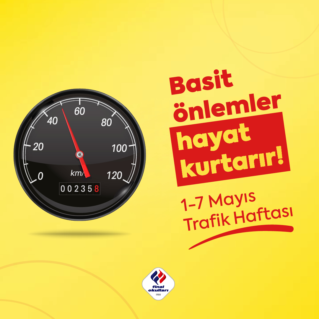 finalokullari's tweet photo. Basit önlemler sizi ve çevrenizi güvende tutar, hayata bağlar.

#FinalOkulları #TrafikHaftası https://t.co/RBCJjWgjxn