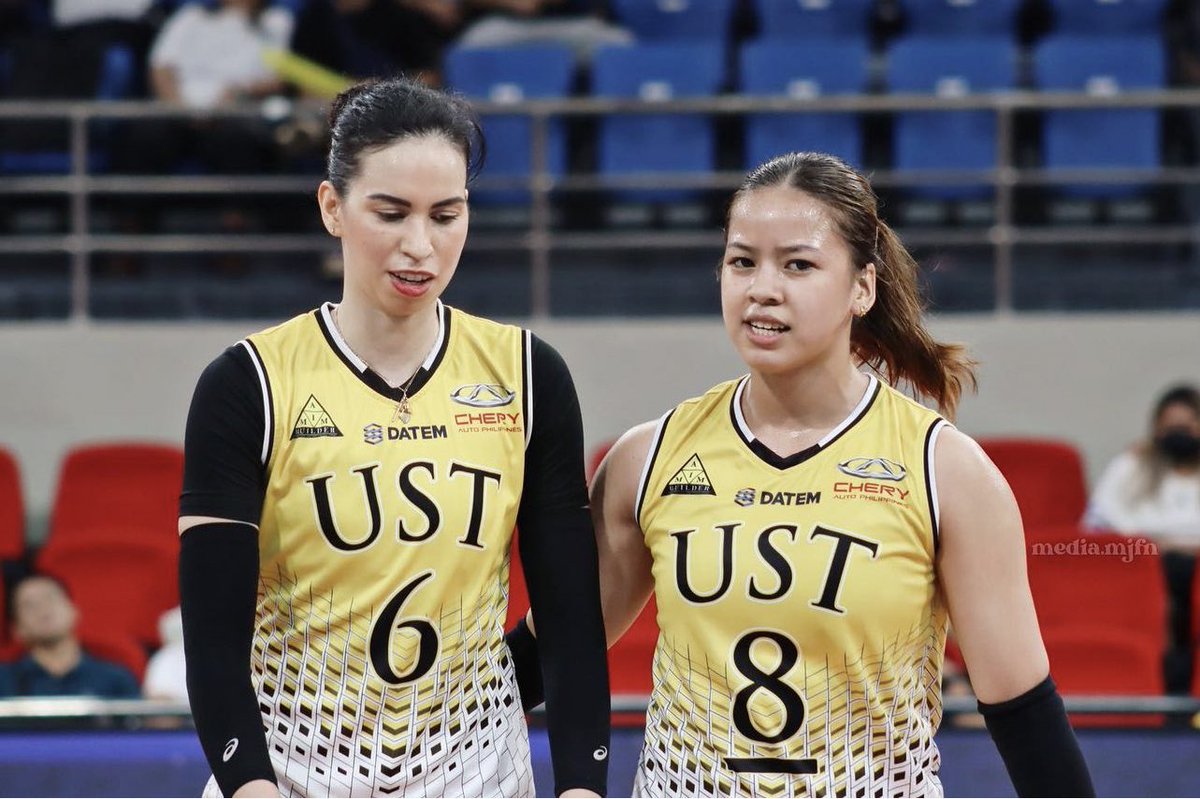 mjustinefn's tweet photo. Just really thankful that the season ended with no injuries and we got to see you ay together. My season 85 one two punch 🥹💛🐯 @milenaalessand9 @eyalaureee ✨ #GoUSTe https://t.co/N4NRoVlC5P