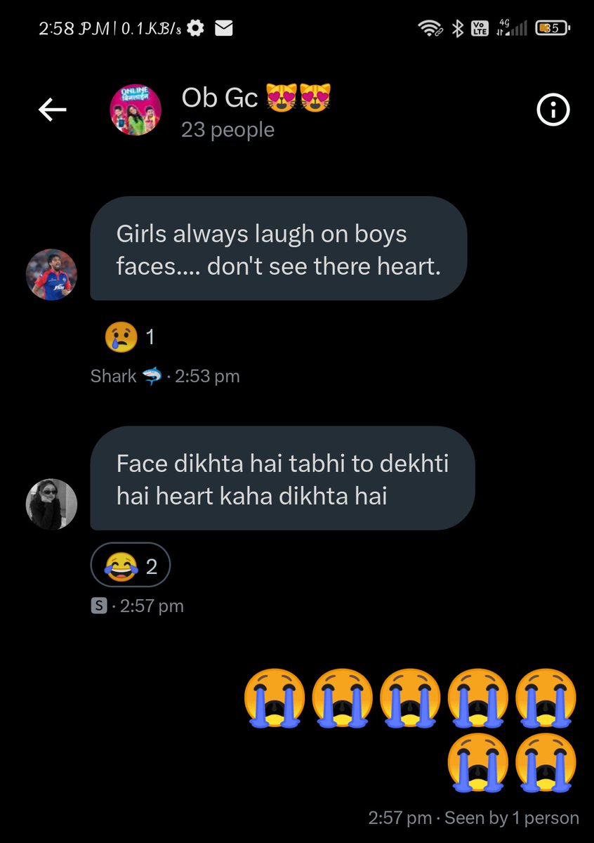 _tosenaina's tweet photo. #OBGC's admin is very clever 😭😭
@wake_up_sanjana 🥺 https://t.co/UPkFhlul5V