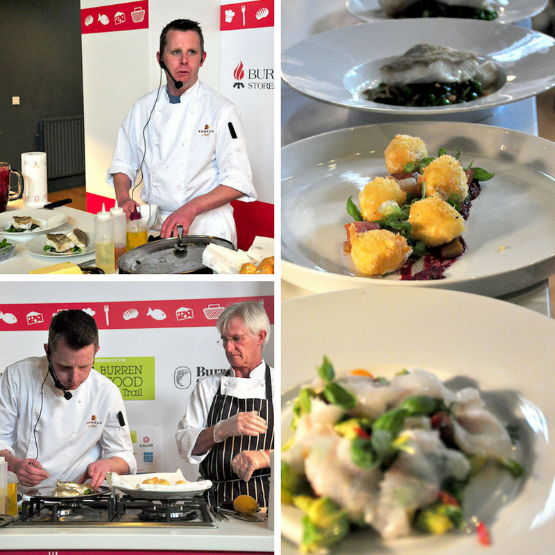 Lucky to have <a href="/chef_pjackson/">peter jackson</a> giving a #cookerydemo with #local produce at the #Burren #SlowFood #Festival 21 May in #Lisdoonvarna! His Roadside Tavern #menu will be a Slow Food one during the festival weekend, so look out for it! 
<a href="/BurrenSalmon/">Birgitta HedinCurtin</a> <a href="/visitBurren/">Visit the Burren</a> <a href="/VisitLisdoon/">LisdoonvarnaTourism</a>