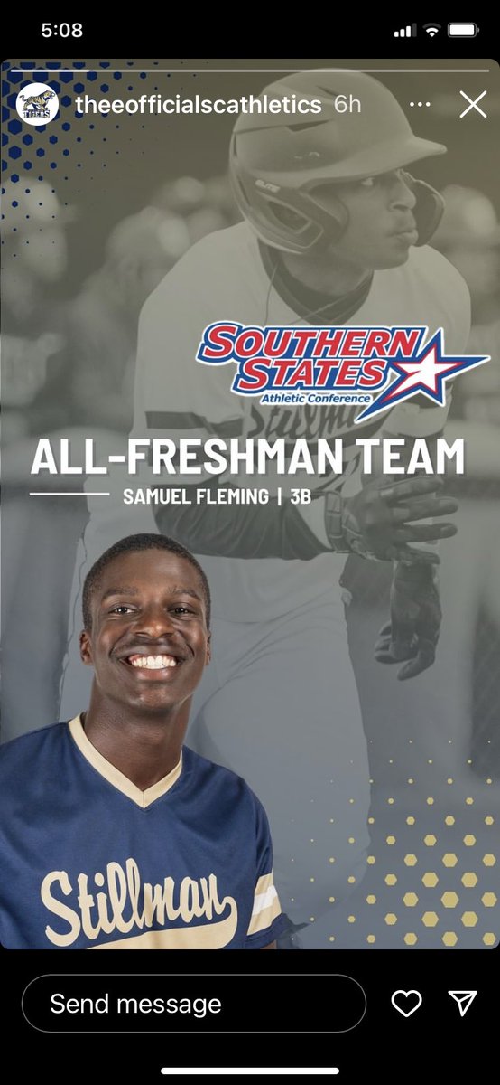 704Baseball's tweet photo. Congratulations to @SamLubega_  at @GoStillmanBSB for a great new beginning . @JCCougarsBases https://t.co/GAldAaqJ4m